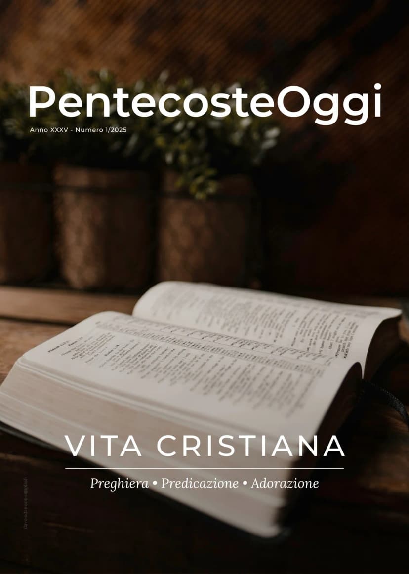 Pentecoste Oggi - 01 - 2025