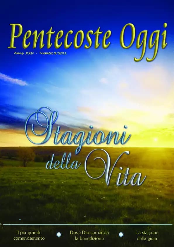 Pentecoste Oggi - 03 - 2011