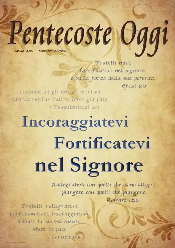 Pentecoste Oggi - 02 - 2012