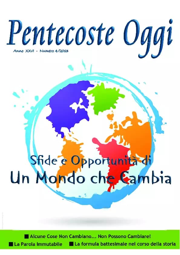 Pentecoste Oggi - 04 - 2013