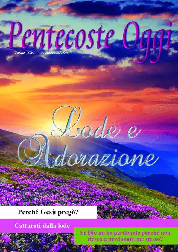 Pentecoste Oggi - 06 - 2013