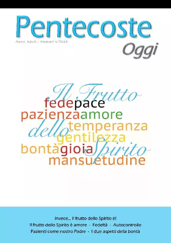 Pentecoste Oggi - 04 - 2014