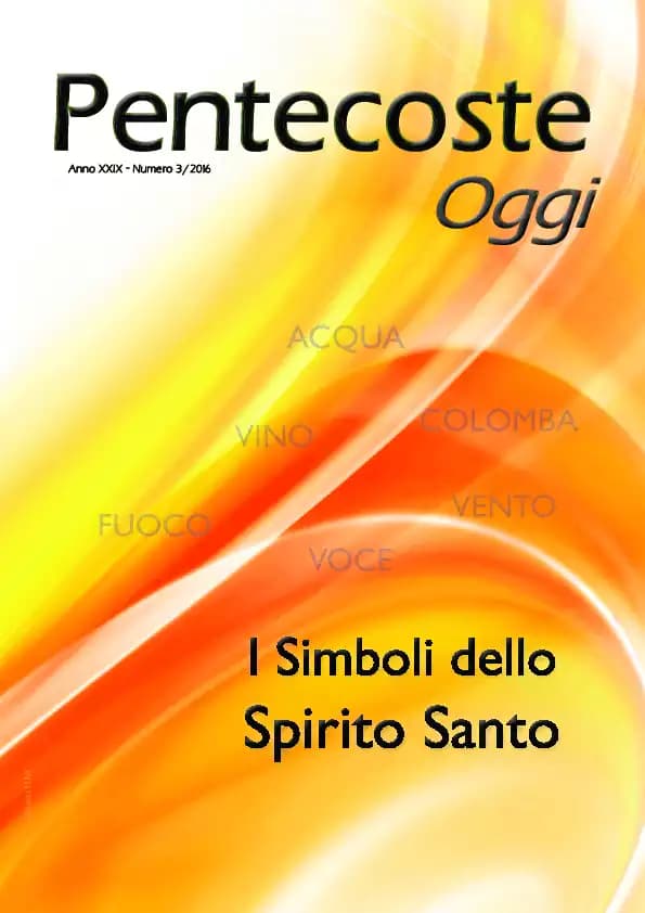 Pentecoste Oggi - 03 - 2016