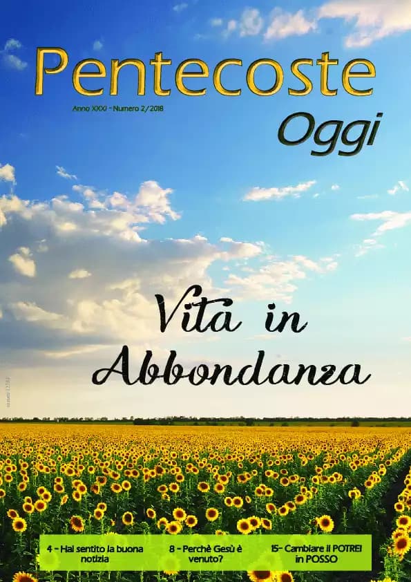Pentecoste Oggi - 02 - 2018
